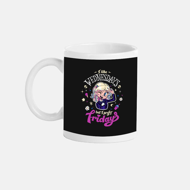 I Love Fridays-None-Mug-Drinkware-mikebonales