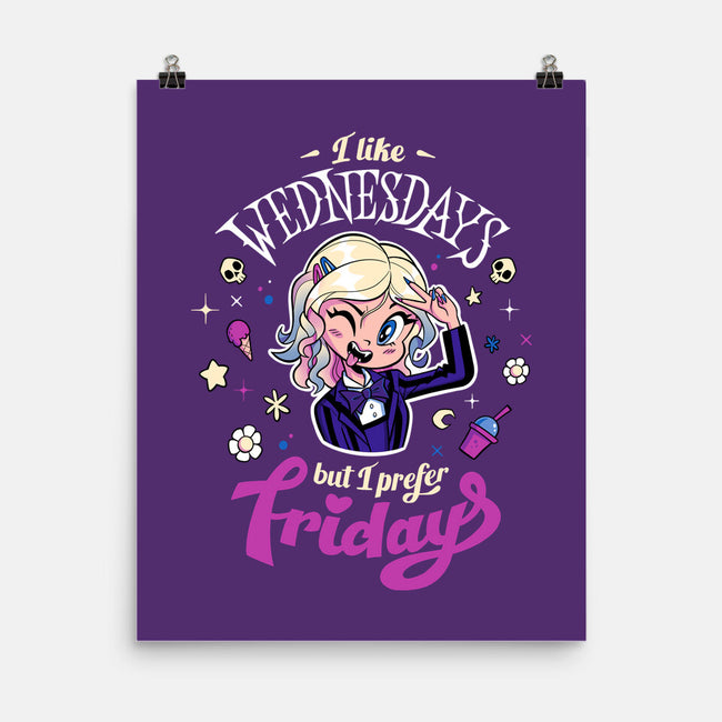 I Love Fridays-None-Matte-Poster-mikebonales