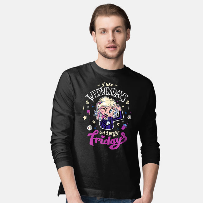 I Love Fridays-Mens-Long Sleeved-Tee-mikebonales