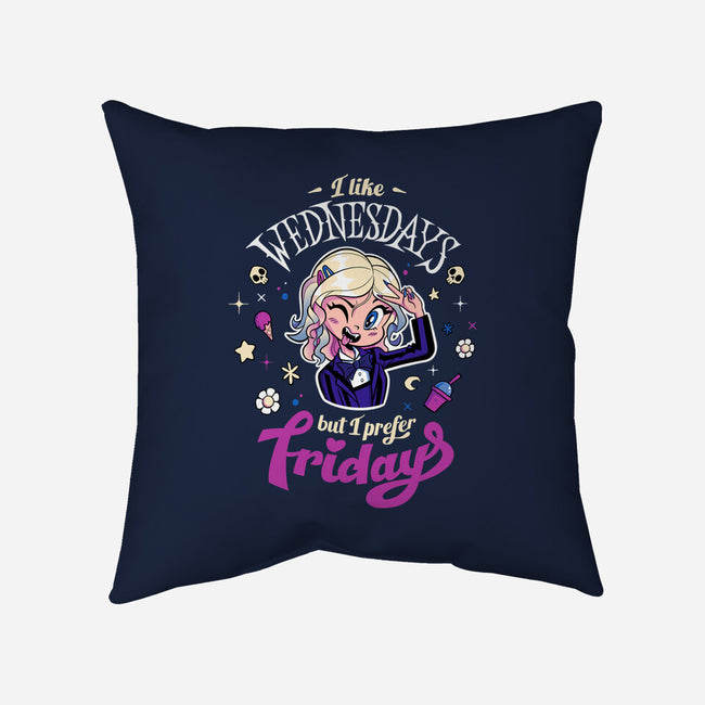 I Love Fridays-None-Removable Cover w Insert-Throw Pillow-mikebonales