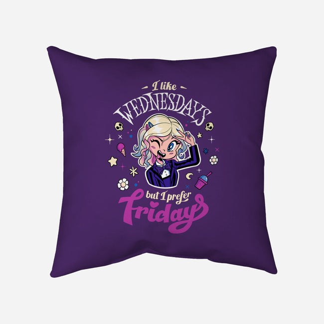 I Love Fridays-None-Removable Cover w Insert-Throw Pillow-mikebonales