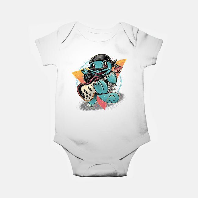 Turtle Rocker-Baby-Basic-Onesie-glitchygorilla