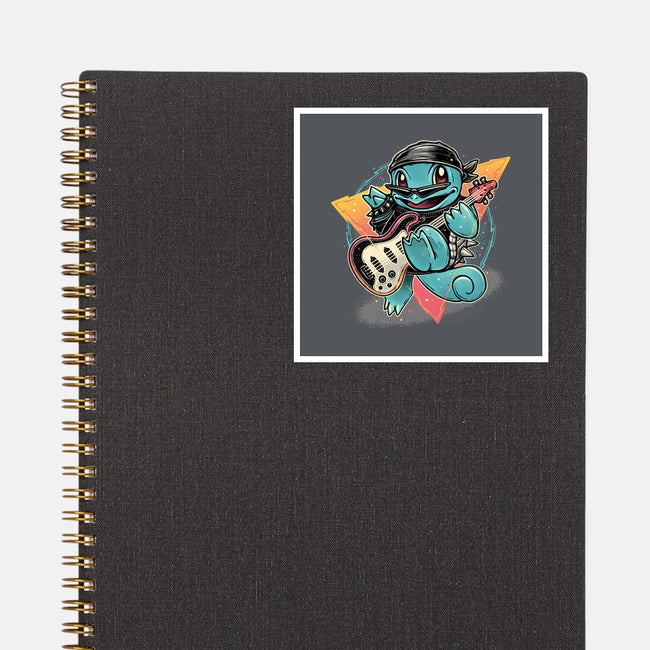 Turtle Rocker-None-Glossy-Sticker-glitchygorilla
