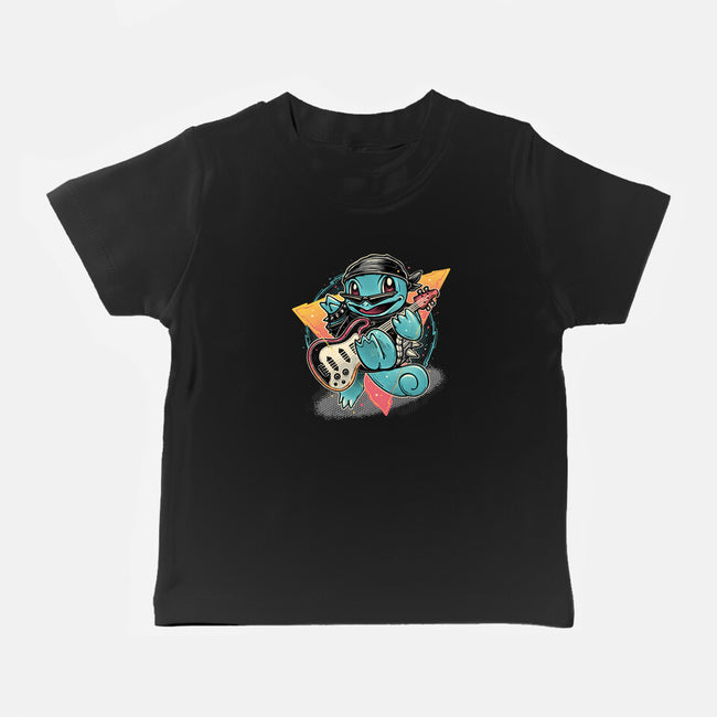 Turtle Rocker-Baby-Basic-Tee-glitchygorilla