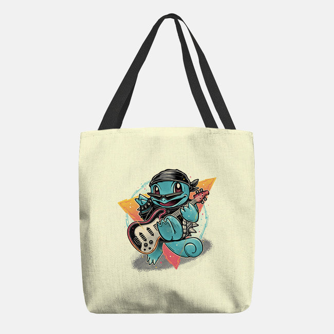 Turtle Rocker-None-Basic Tote-Bag-glitchygorilla