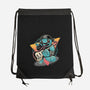 Turtle Rocker-None-Drawstring-Bag-glitchygorilla
