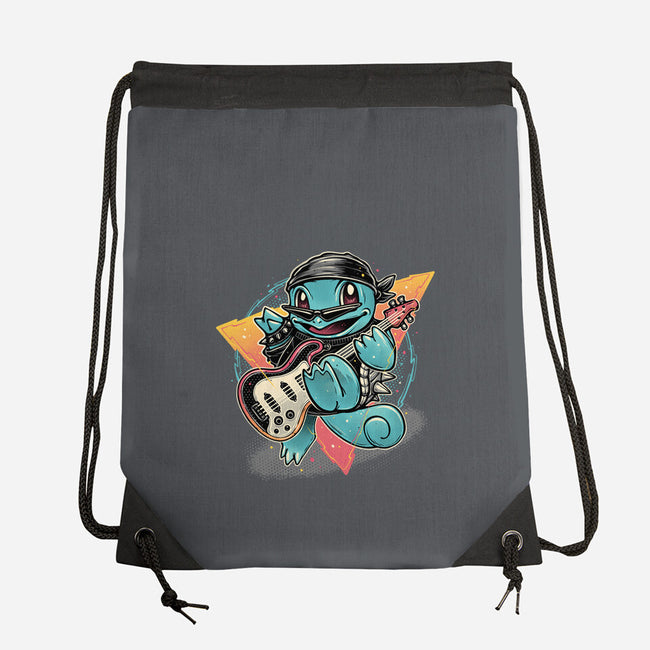 Turtle Rocker-None-Drawstring-Bag-glitchygorilla