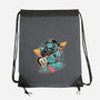 Turtle Rocker-None-Drawstring-Bag-glitchygorilla