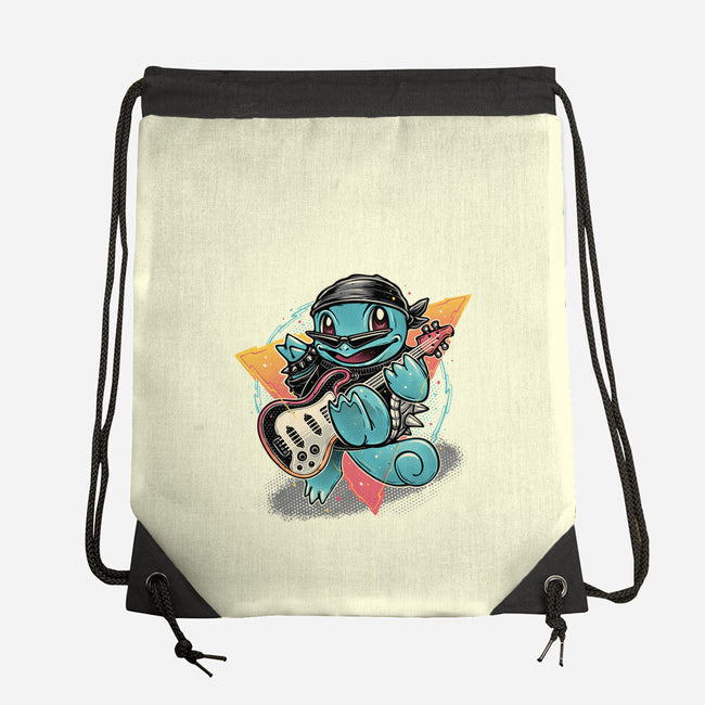 Turtle Rocker-None-Drawstring-Bag-glitchygorilla