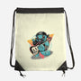Turtle Rocker-None-Drawstring-Bag-glitchygorilla