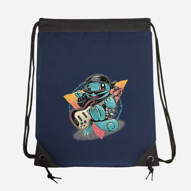 Turtle Rocker-None-Drawstring-Bag-glitchygorilla