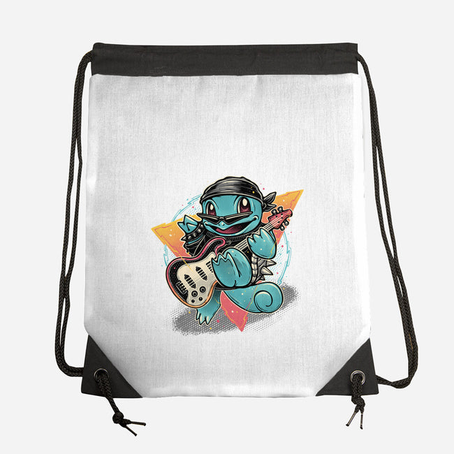 Turtle Rocker-None-Drawstring-Bag-glitchygorilla