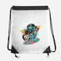 Turtle Rocker-None-Drawstring-Bag-glitchygorilla