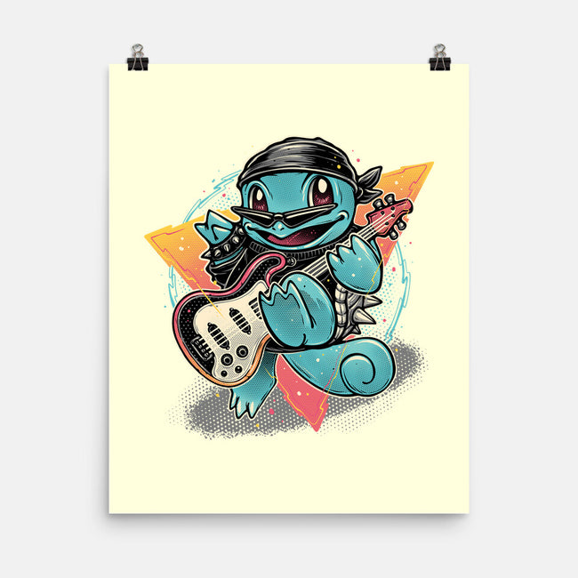 Turtle Rocker-None-Matte-Poster-glitchygorilla