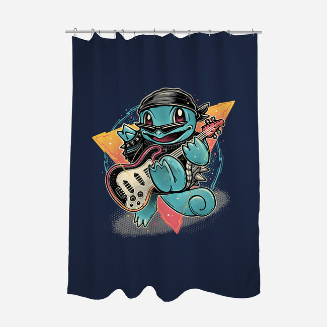 Turtle Rocker-None-Polyester-Shower Curtain-glitchygorilla