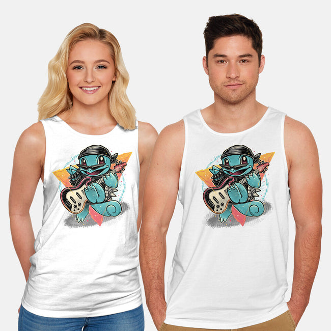 Turtle Rocker-Unisex-Basic-Tank-glitchygorilla