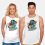Turtle Rocker-Unisex-Basic-Tank-glitchygorilla
