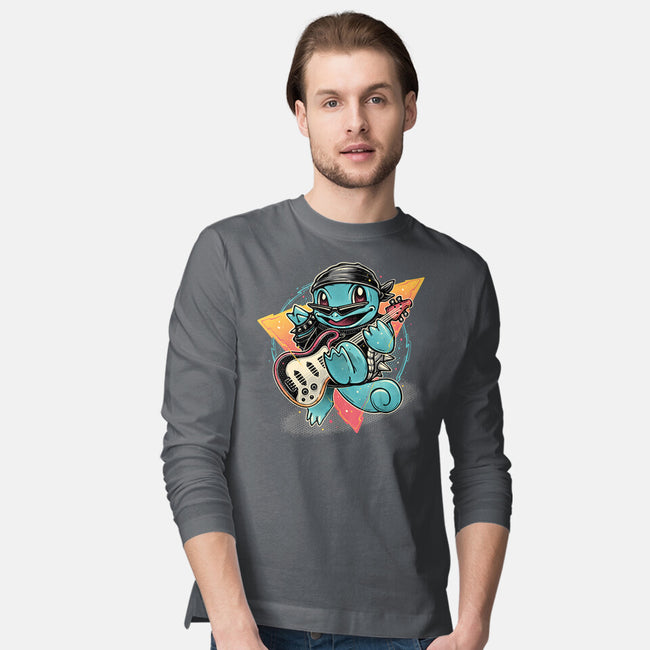 Turtle Rocker-Mens-Long Sleeved-Tee-glitchygorilla