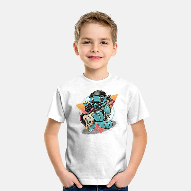 Turtle Rocker-Youth-Basic-Tee-glitchygorilla