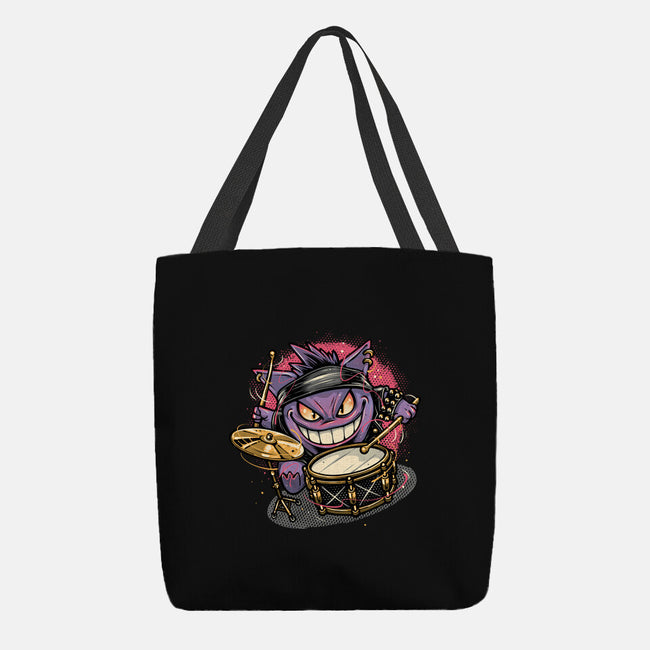 Shadow Rocker-None-Basic Tote-Bag-glitchygorilla