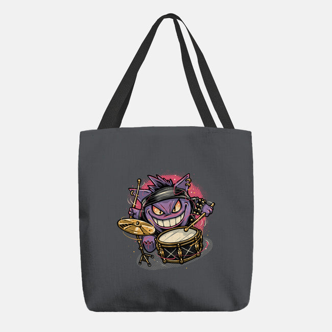 Shadow Rocker-None-Basic Tote-Bag-glitchygorilla
