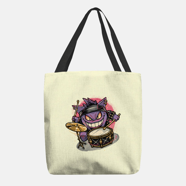 Shadow Rocker-None-Basic Tote-Bag-glitchygorilla