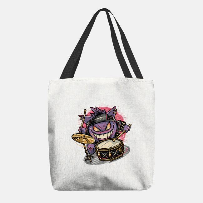 Shadow Rocker-None-Basic Tote-Bag-glitchygorilla