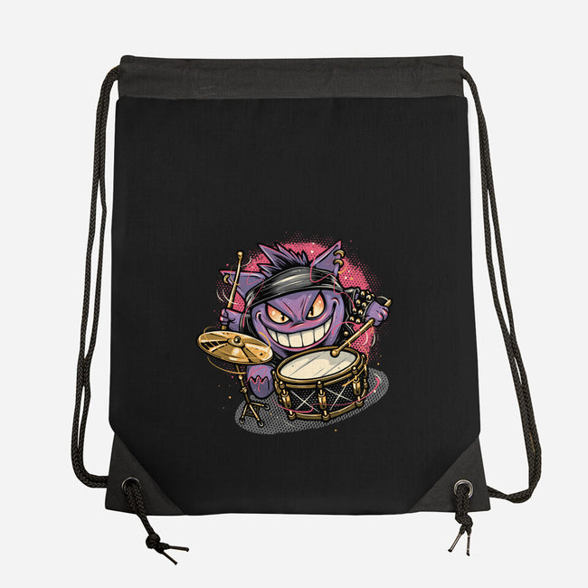 Shadow Rocker-None-Drawstring-Bag-glitchygorilla