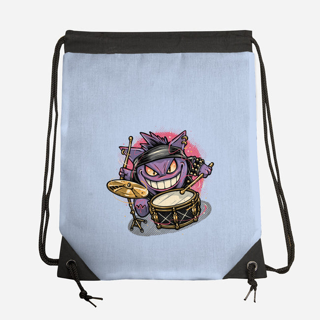 Shadow Rocker-None-Drawstring-Bag-glitchygorilla