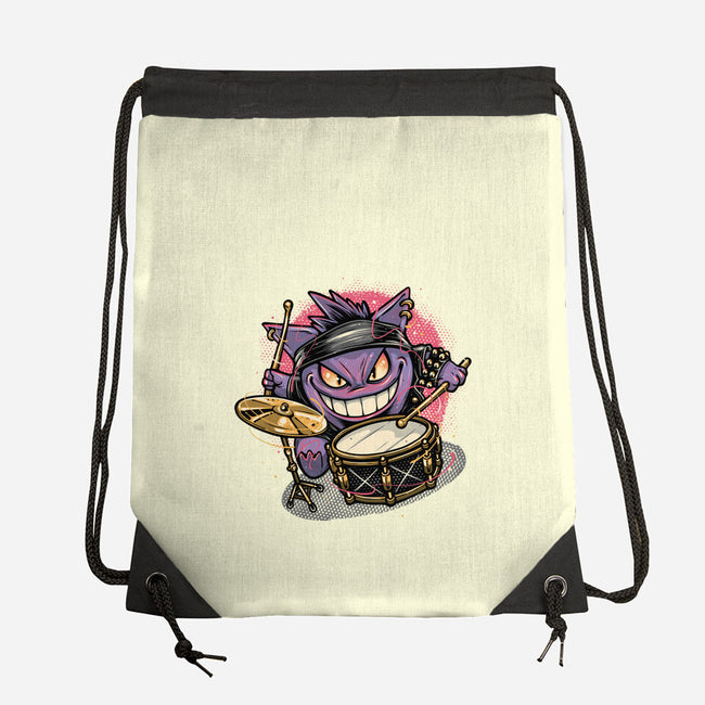 Shadow Rocker-None-Drawstring-Bag-glitchygorilla