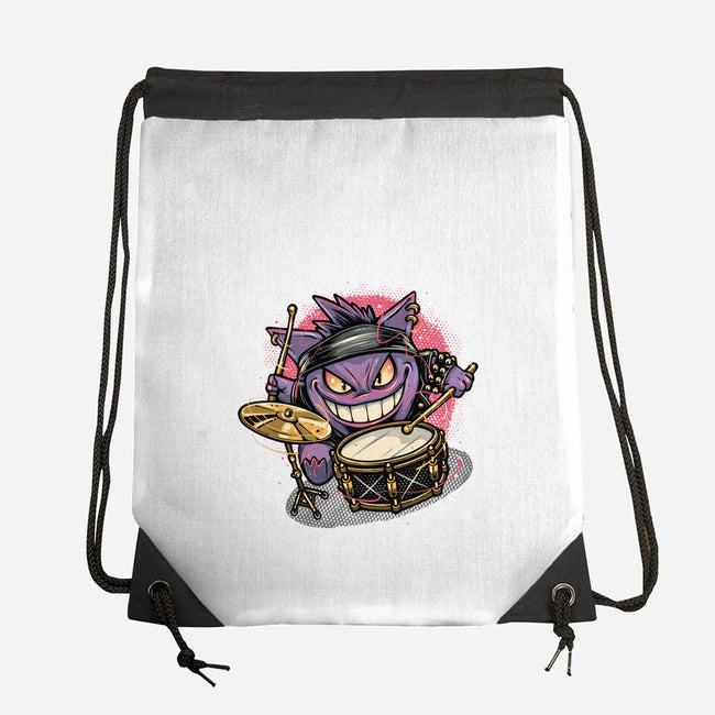 Shadow Rocker-None-Drawstring-Bag-glitchygorilla