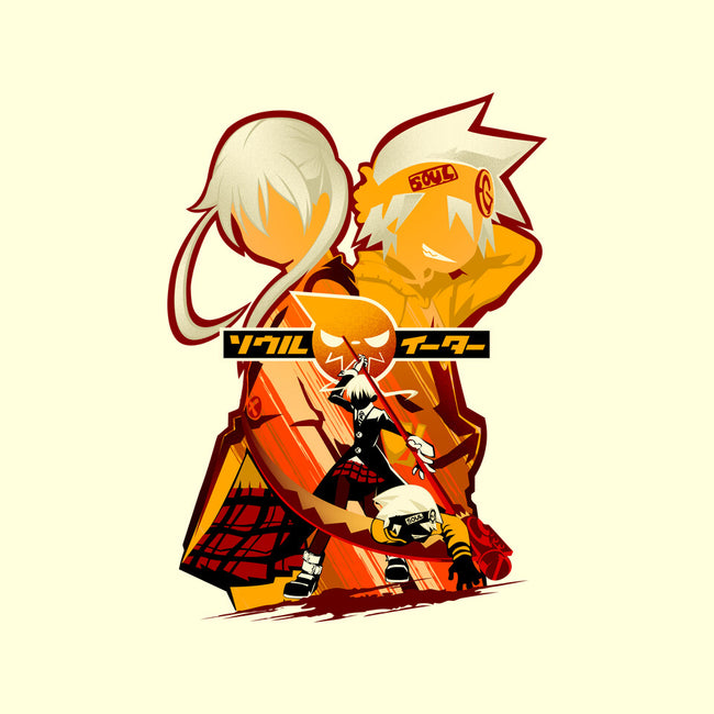 Maka And Soul-None-Removable Cover w Insert-Throw Pillow-hypertwenty