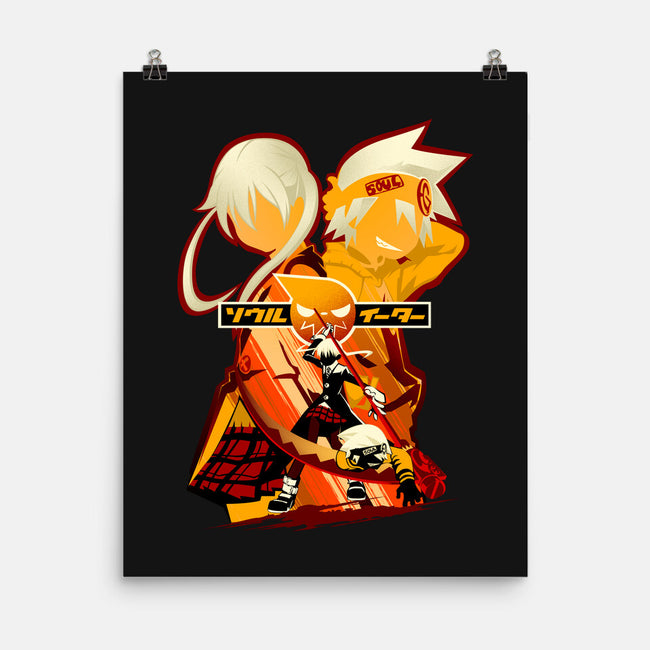 Maka And Soul-None-Matte-Poster-hypertwenty