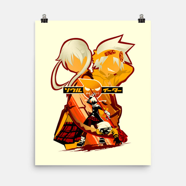 Maka And Soul-None-Matte-Poster-hypertwenty