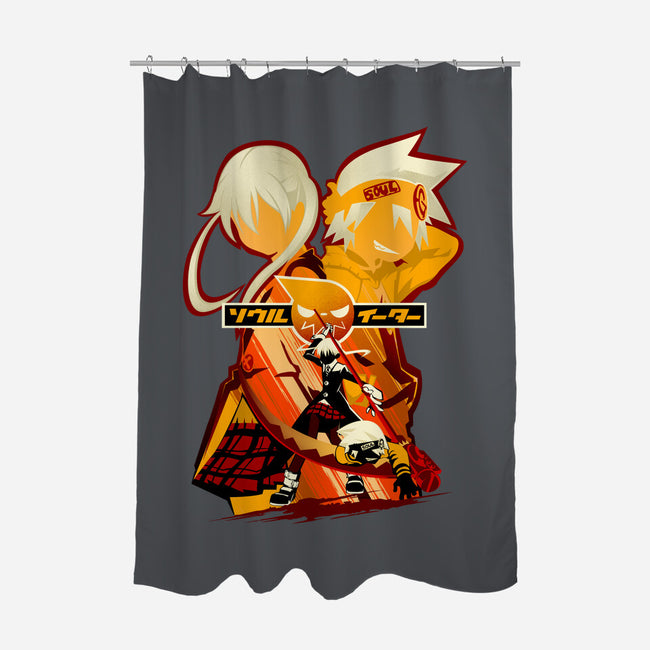 Maka And Soul-None-Polyester-Shower Curtain-hypertwenty