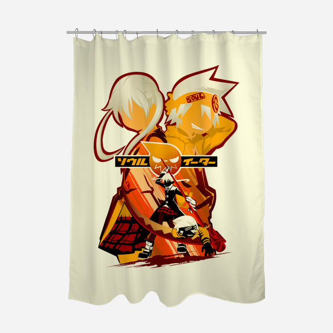Maka And Soul-None-Polyester-Shower Curtain-hypertwenty