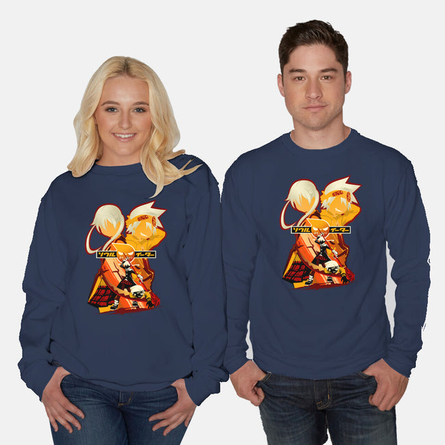 Maka And Soul-Unisex-Crew Neck-Sweatshirt-hypertwenty