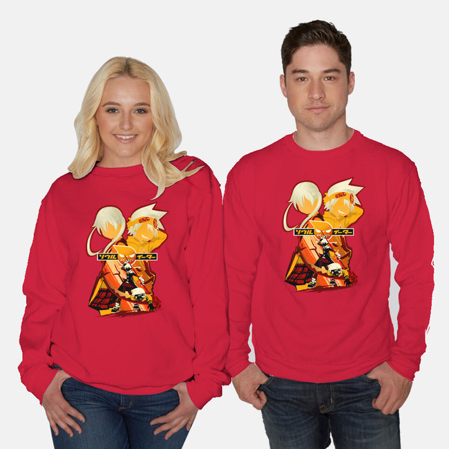 Maka And Soul-Unisex-Crew Neck-Sweatshirt-hypertwenty