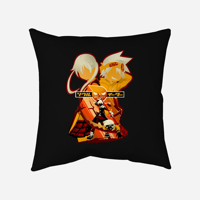 Maka And Soul-None-Removable Cover w Insert-Throw Pillow-hypertwenty