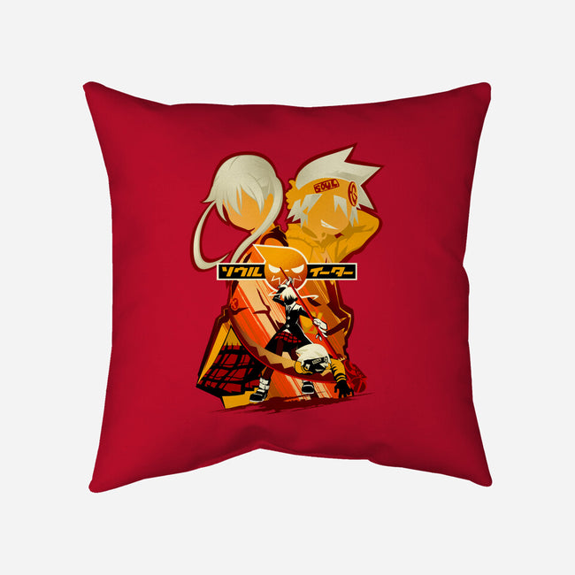 Maka And Soul-None-Removable Cover w Insert-Throw Pillow-hypertwenty