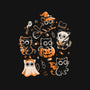 Spooky Kitten Family-Unisex-Basic-Tee-eduely