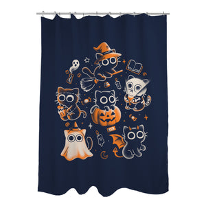 Spooky Kitten Family