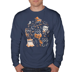 Spooky Kitten Family