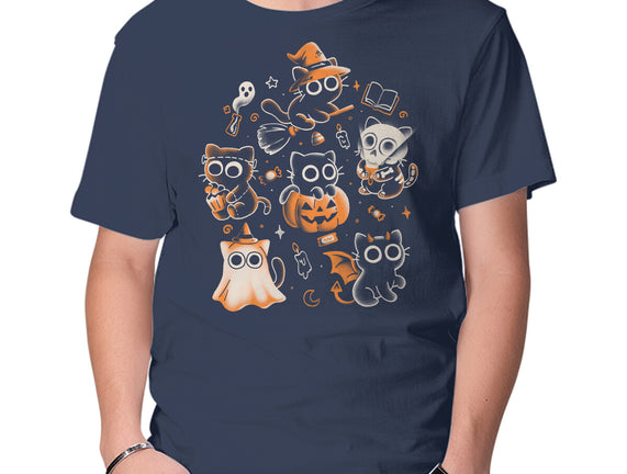 Spooky Kitten Family
