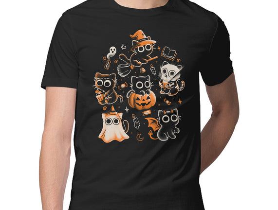 Spooky Kitten Family