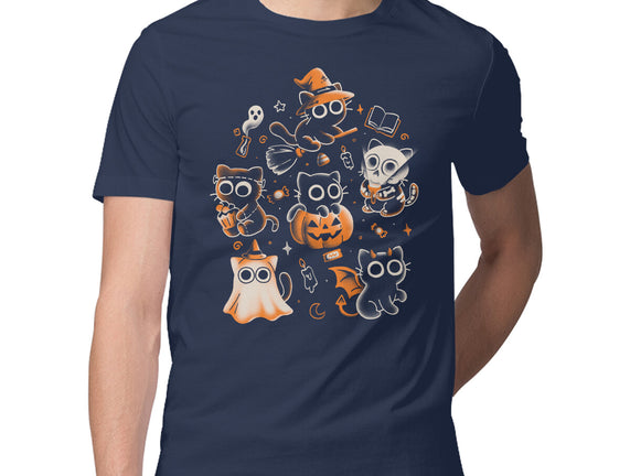 Spooky Kitten Family