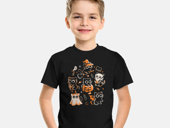 Spooky Kitten Family
