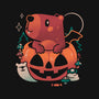 Capy Halloween-Youth-Crew Neck-Sweatshirt-eduely