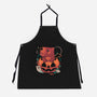 Capy Halloween-Unisex-Kitchen-Apron-eduely