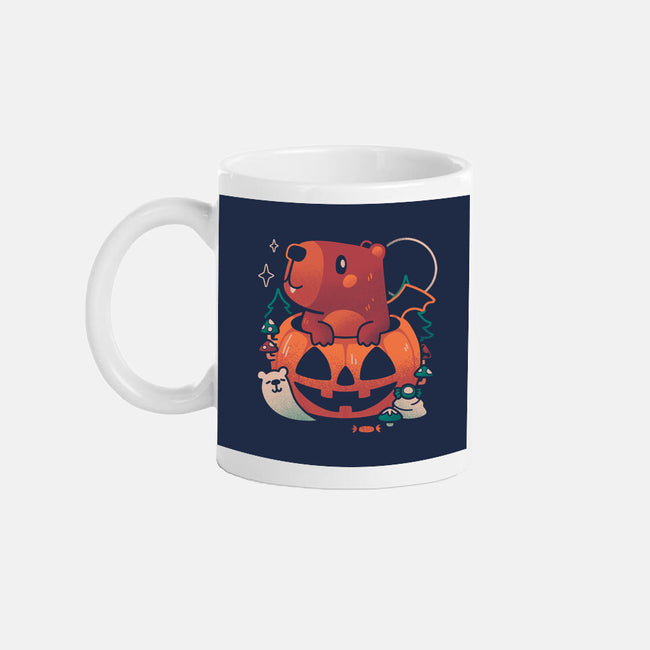 Capy Halloween-None-Mug-Drinkware-eduely